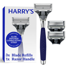 Harry's Winston handle front view showing robust design and control