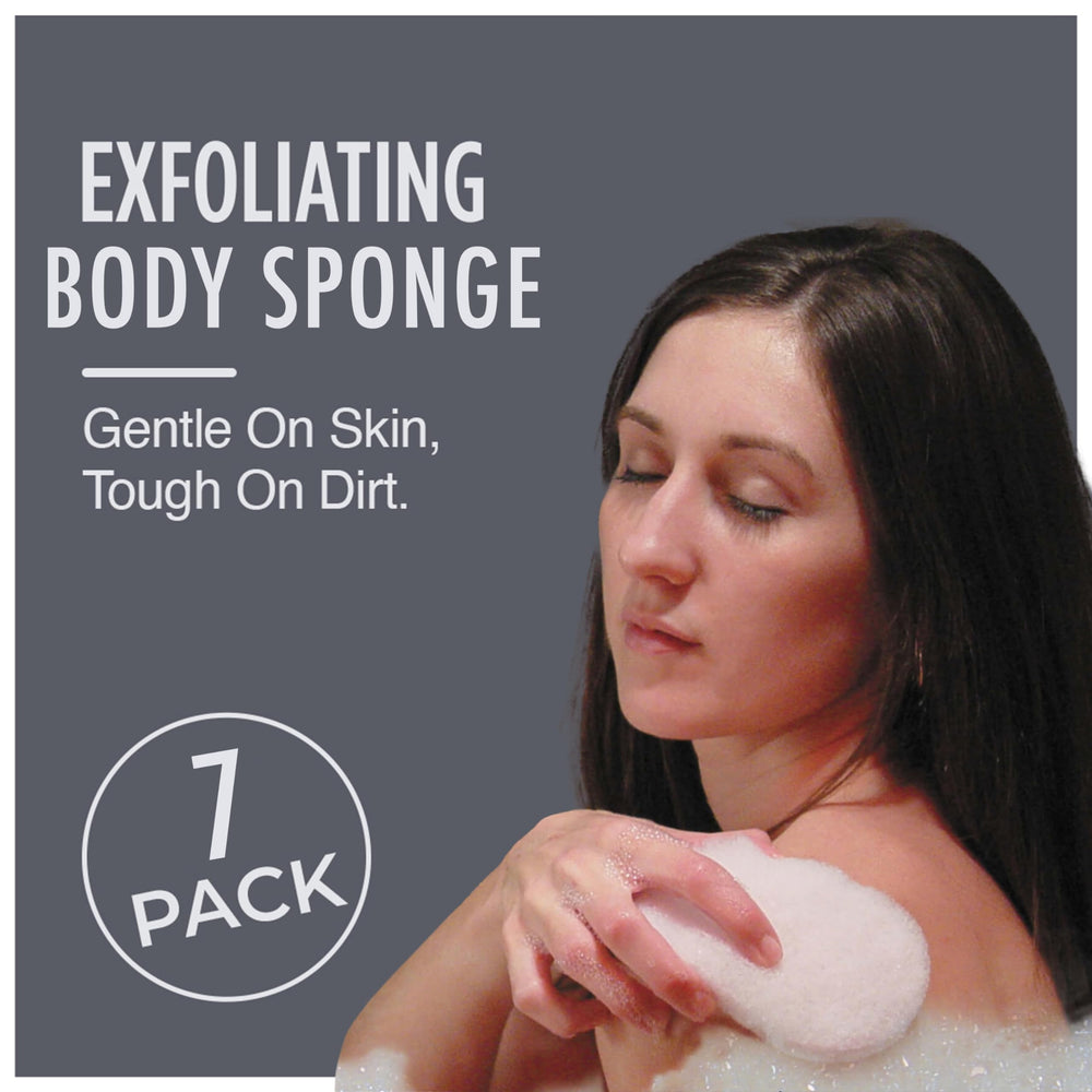 HartFelt soft foam side detail illustrating cushioned, skin-friendly cleansing
