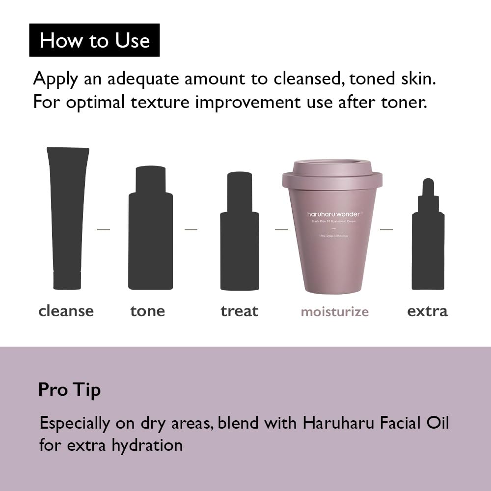 HARUHARU 3.0 fl.oz jar next to ruler for size and travel-friendly benefit