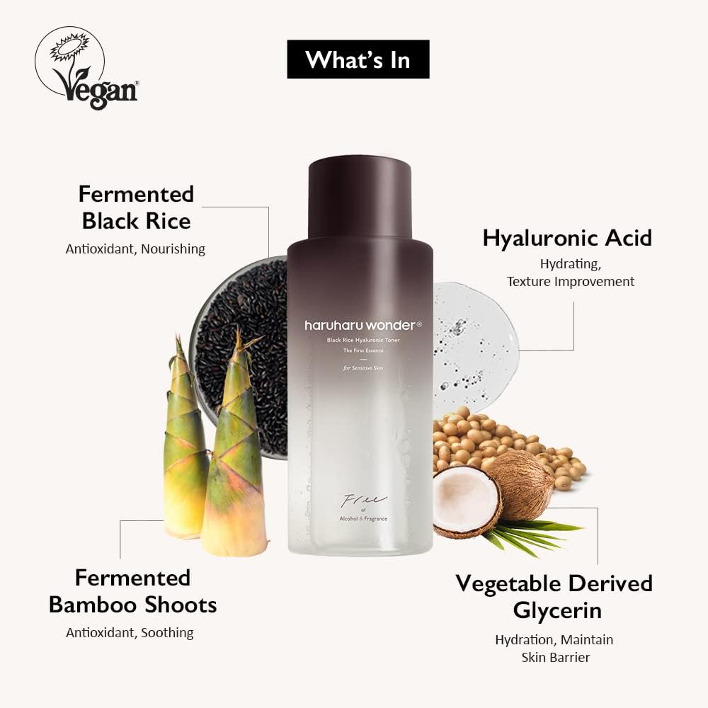 HARUHARU black rice extract presentation with natural antioxidant benefit