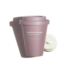 HARUHARU front jar showing lavender label and hydrating cream