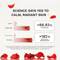 HARUHARU ingredient label highlighting Rose PDRN and azelaic acid benefits