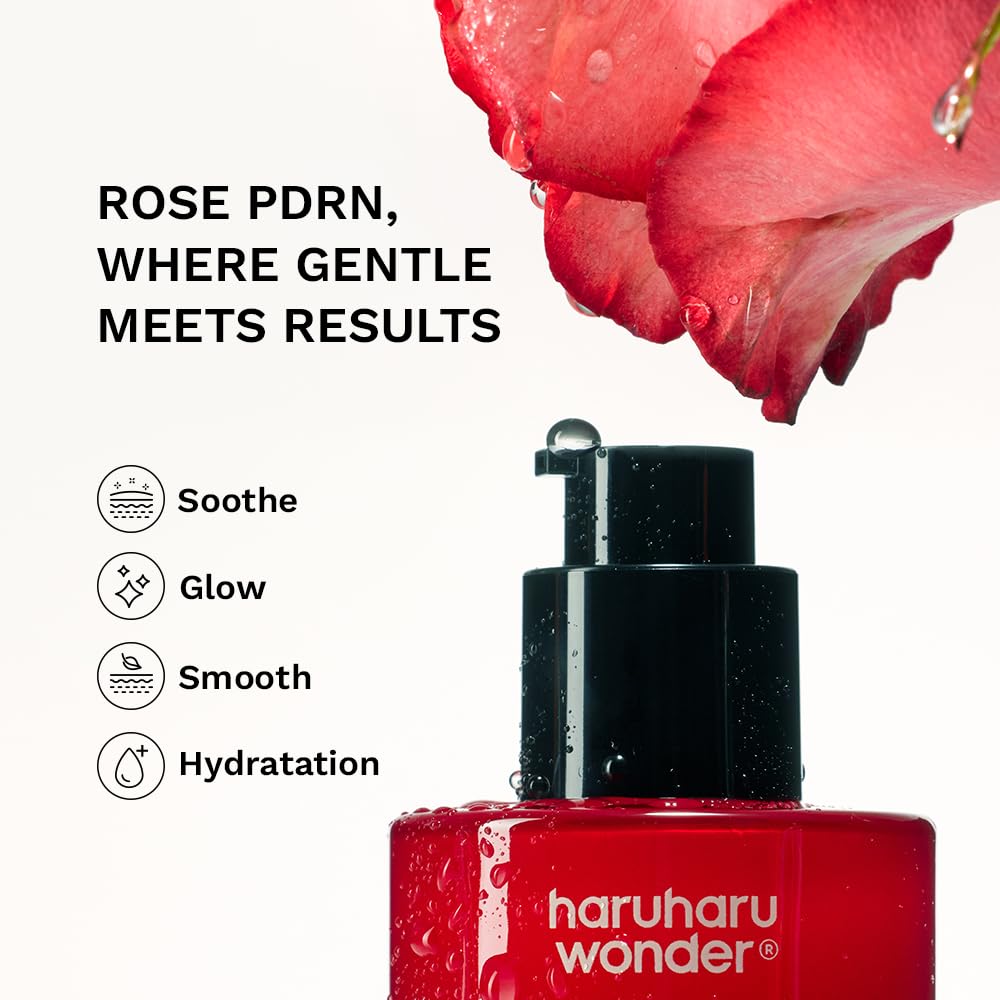 HARUHARU serum texture droplet illustrating lightweight hydration