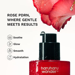 HARUHARU serum texture droplet illustrating lightweight hydration