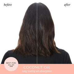 HASK argan oil deep conditioner sachet laid flat, emphasizing concentrated hydration benefit