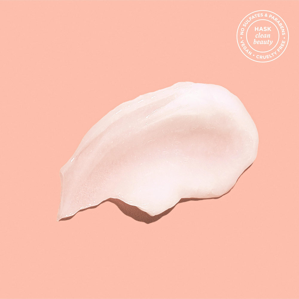 HASK conditioner cream close-up showing smoothing properties