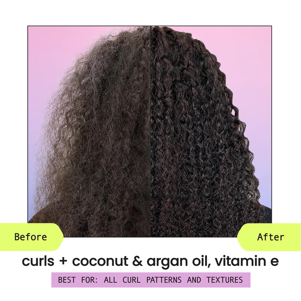 HASK conditioner bottle close-up showing product label and creamy texture