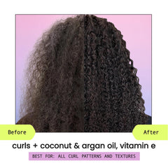 HASK conditioner bottle close-up showing product label and creamy texture