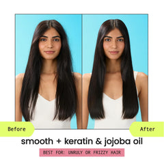 HASK conditioner texture pouring illustrating detangling and softening