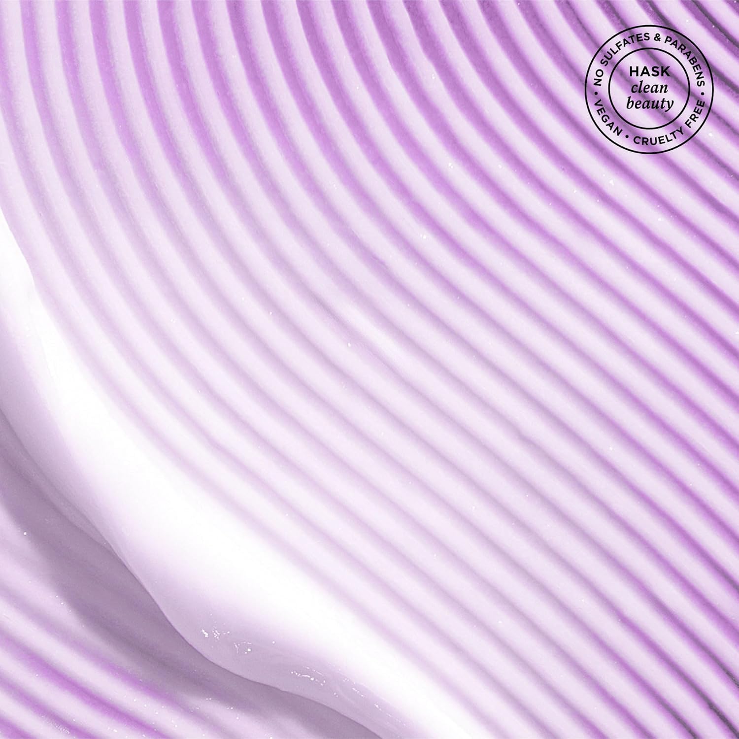 HASK product texture in hand highlighting creamy lightweight feel and quick absorption