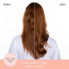 HASK deep conditioner packette front view illustrating concentrated repair benefit