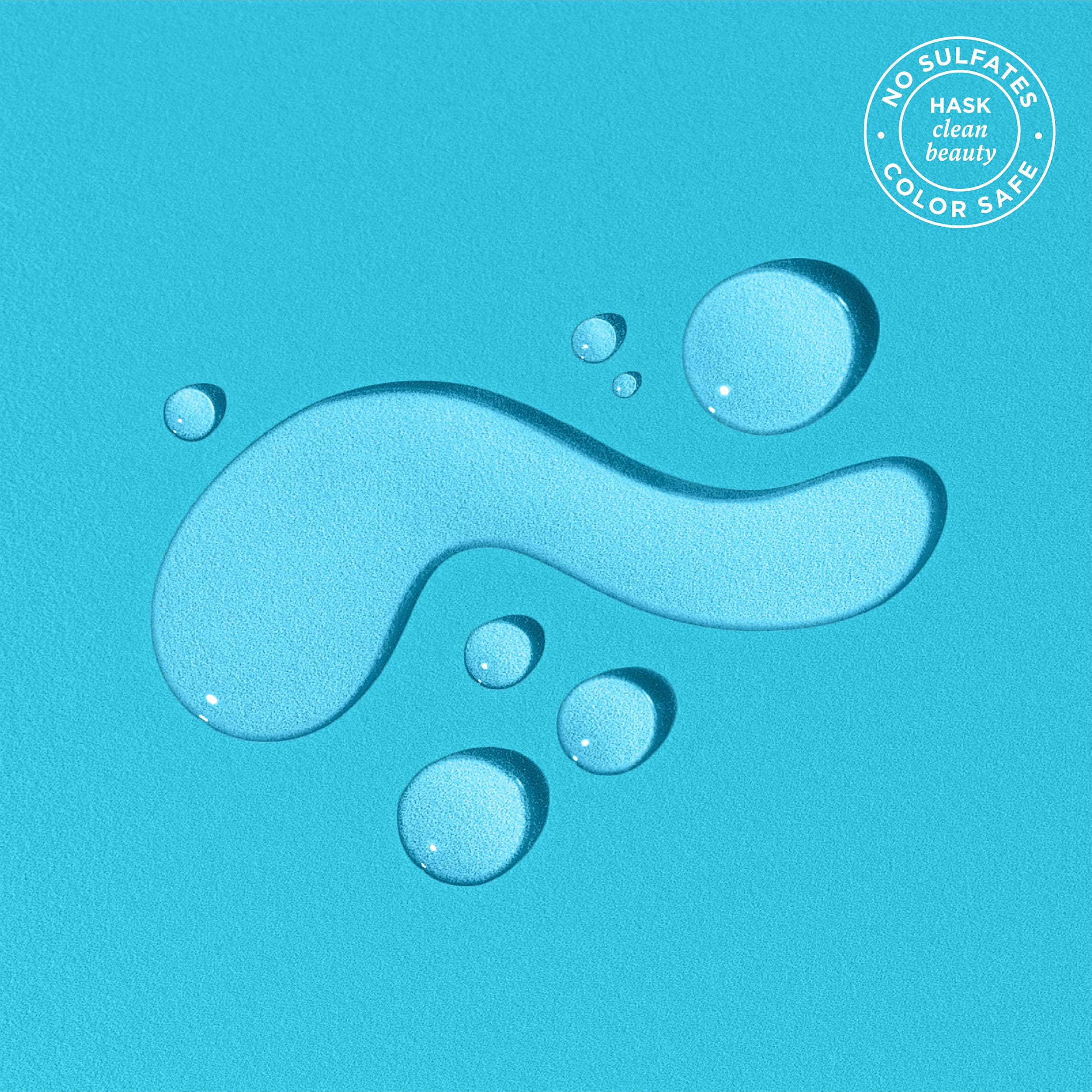 HASK oil texture on fingers highlighting lightweight absorbency