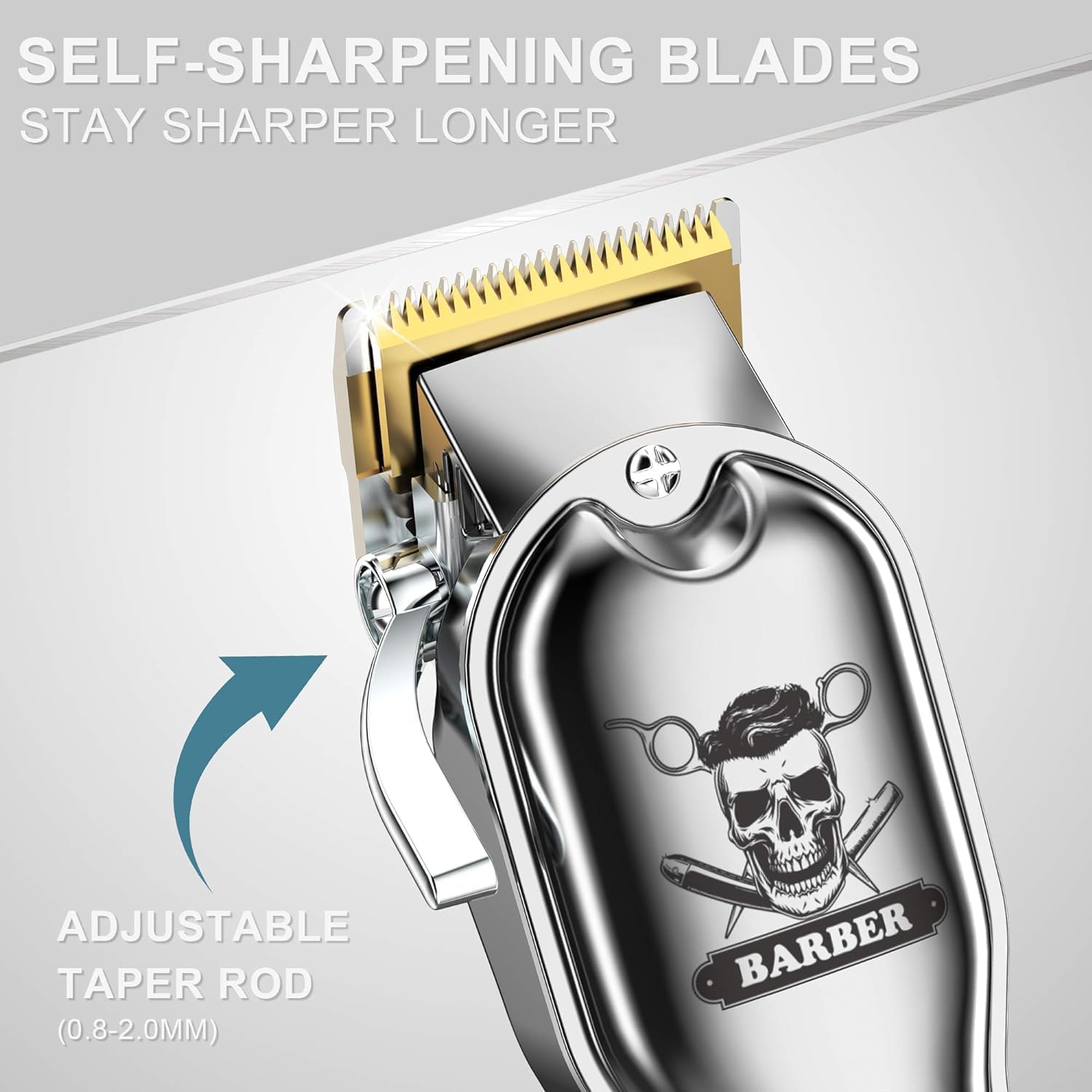 Hatteker rinsed under tap to show waterproof design, simplifies cleaning and hygiene