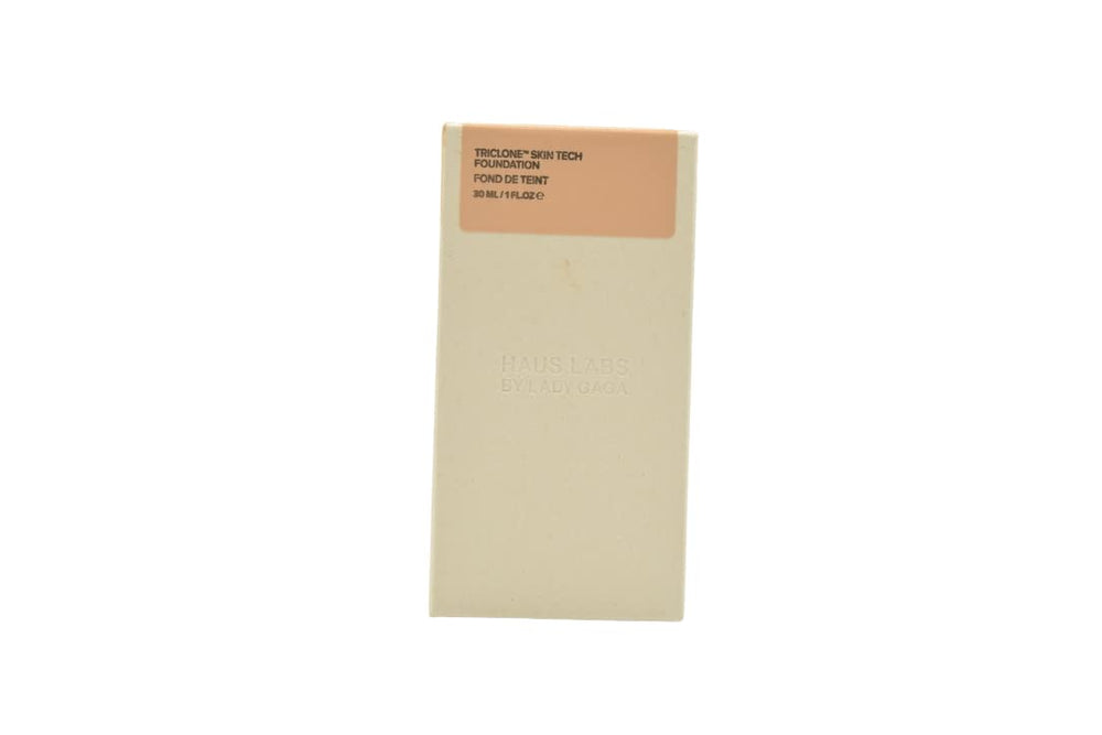 Haus Labs foundation texture from pump close-up, displays serum-like smooth consistency
