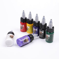 HAWINK bottle label detail highlighting pigment name and 15ml volume for clarity