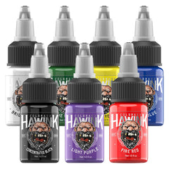 HAWINK front packaging showing seven 15ml bottles and clear labeling for quick selection