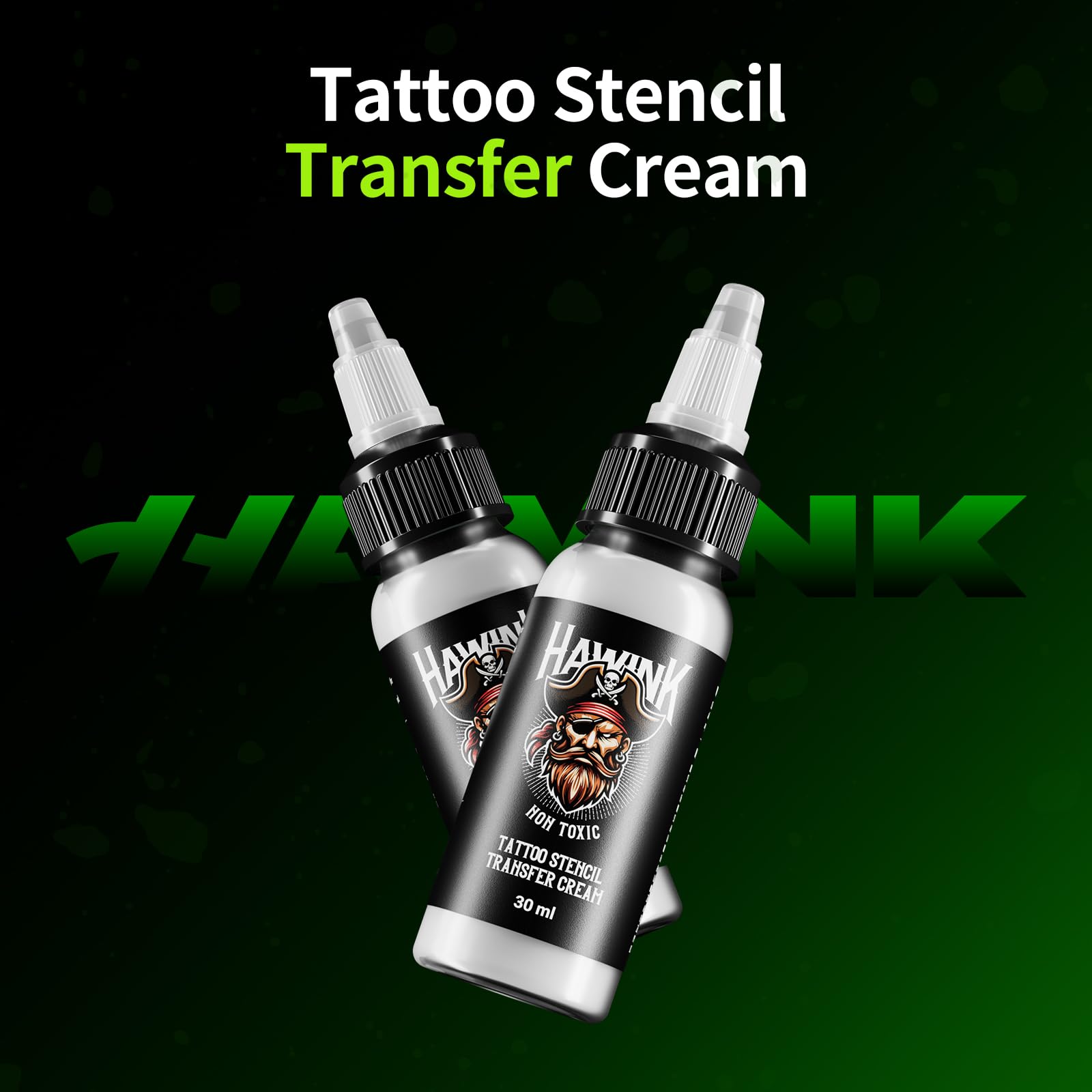 HAWINK tattoo gun in use demonstrating cordless convenience and precision