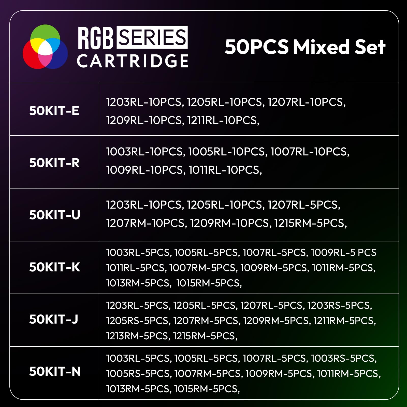 HAWINK size comparison arrangement showing mixed sizes for workflow flexibility