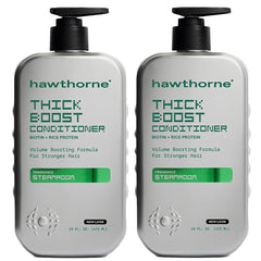Hawthorne bottle front packaging showing label and two-pack benefit
