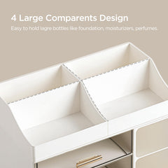 HBlife drawer interior storing lipsticks, jewelry and small essentials