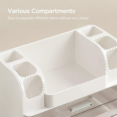 HBlife side slots holding makeup brushes upright for easy selection