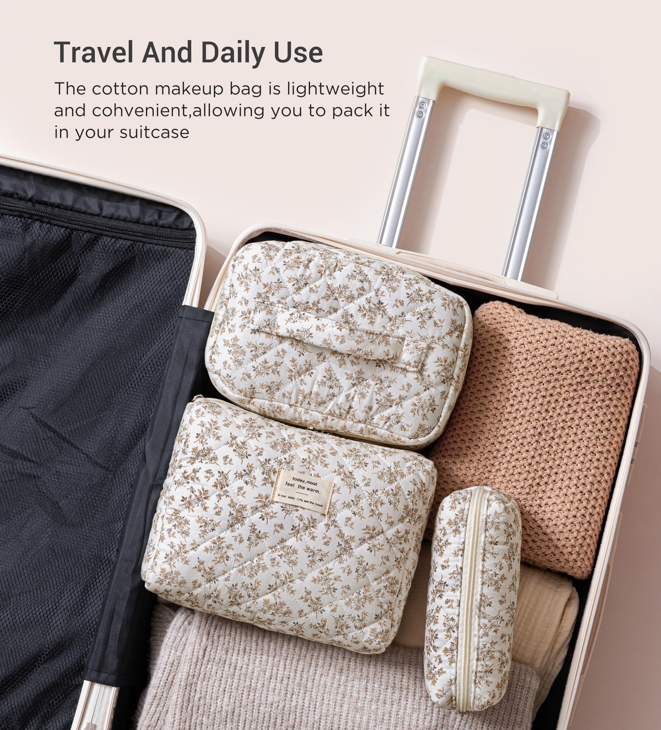 HBselect small pouch laid out with lipsticks and tools for quick access