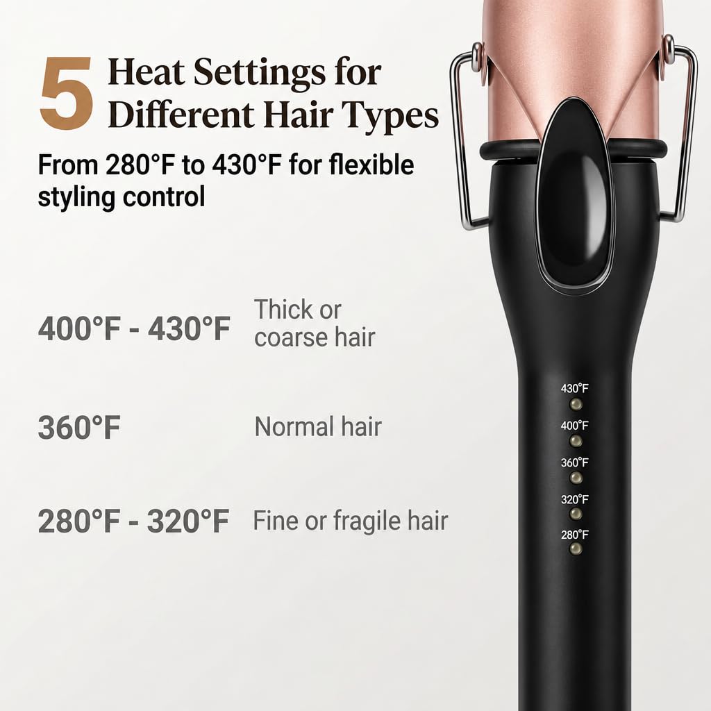 HCAH styling a long section to create loose waves and volume