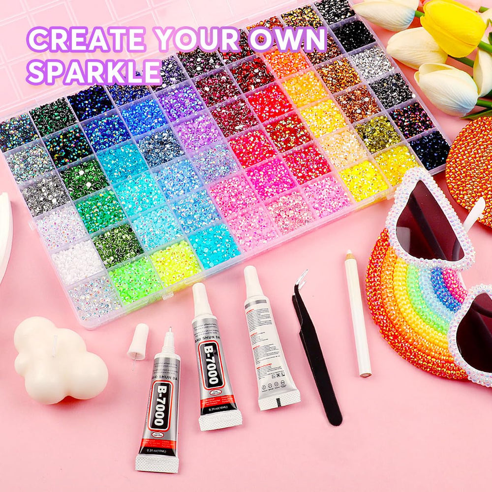 HConce color swatch array highlighting 60 vibrant shades for design flexibility