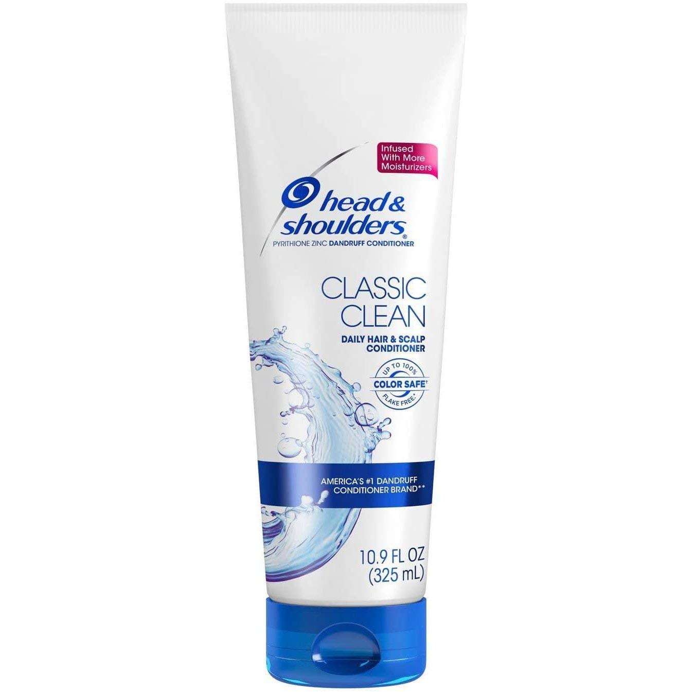 Head & Shoulders bottle front label showing product and flake-control benefit