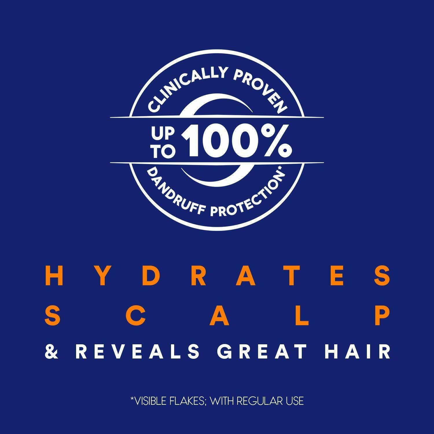 Head & Shoulders clinical shampoo lather closeup demonstrating effective cleansing