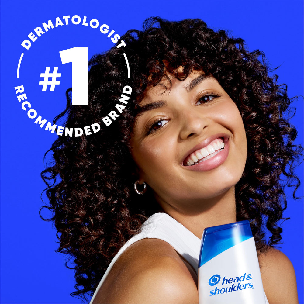 Head & Shoulders back label closeup showing ingredient list and usage directions benefit