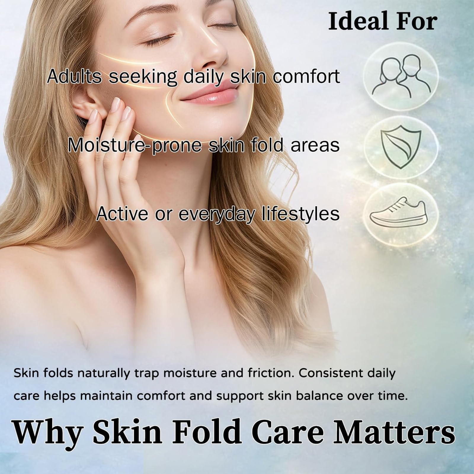 Healora close-up label highlighting ingredients and gentle formula benefits