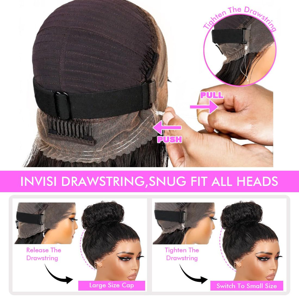 Healthair deep wave texture at 18 inches for soft movement and shine