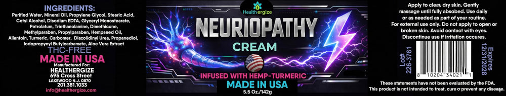 Healthergize tube on nightstand showing bedtime-friendly scent