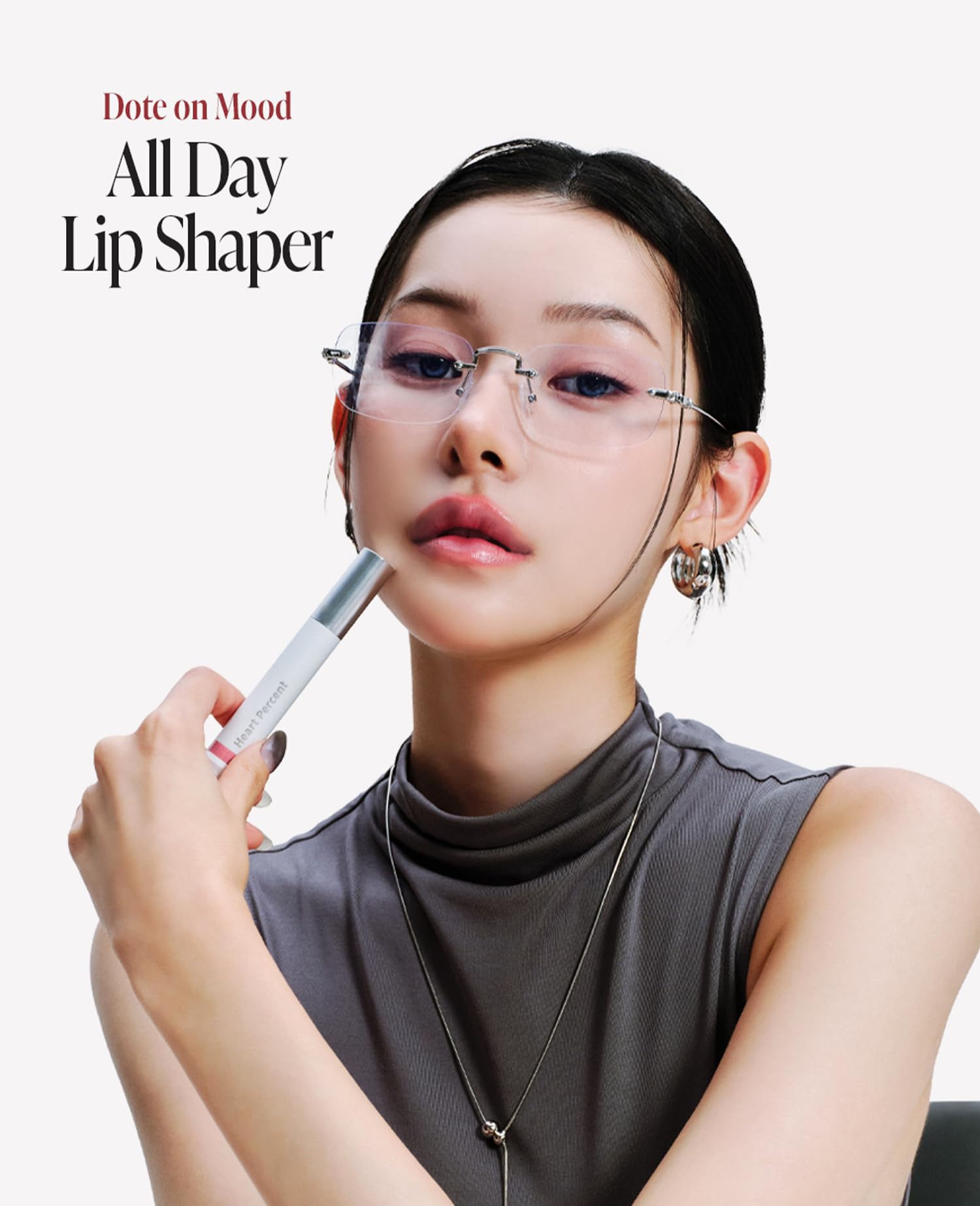 Heart Percent precision tip close-up enabling clean, controlled lip lines