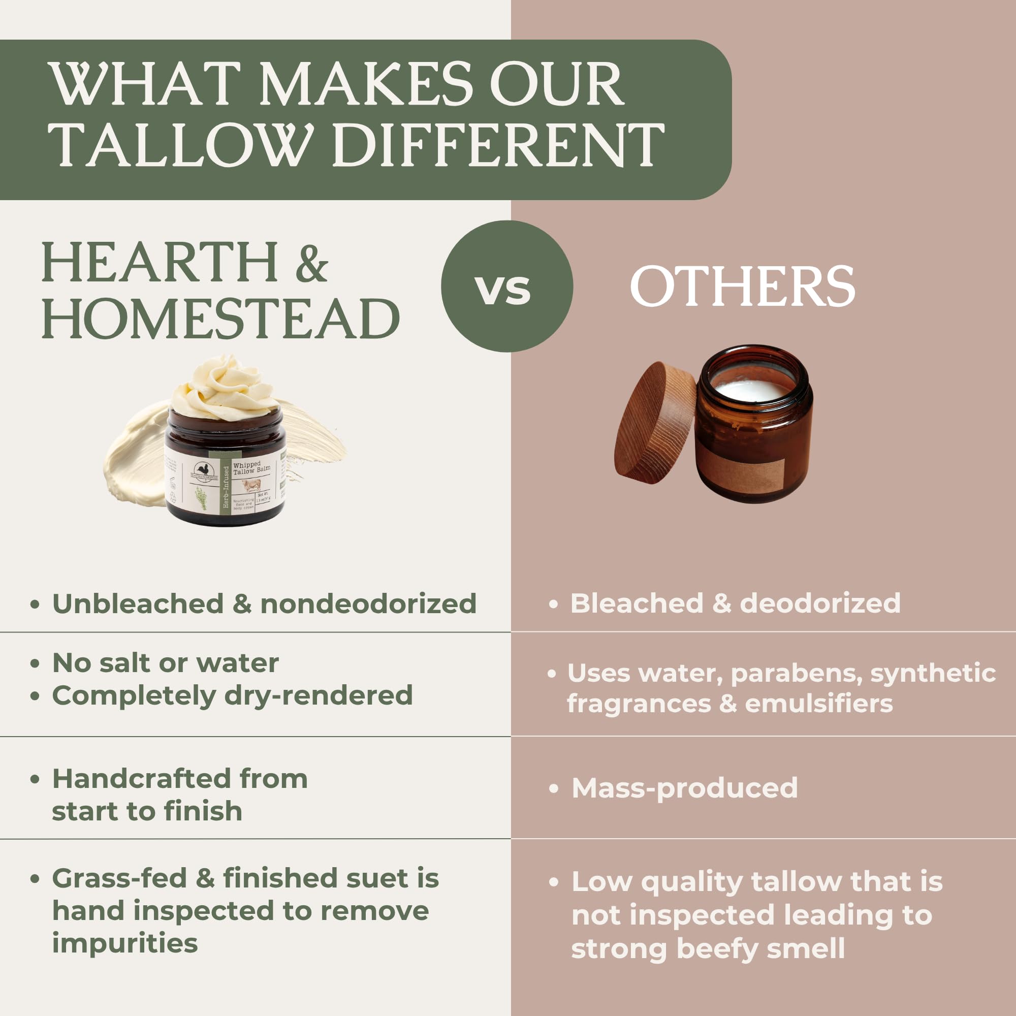 Hearth and Homestead balm swatched on skin showing lightweight spreadability