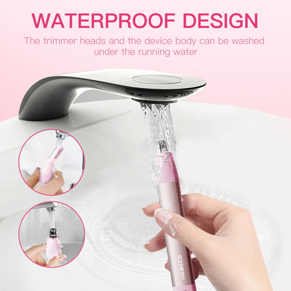 HEBECA metal body grip angle demonstrating durable feel and comfortable hold benefit