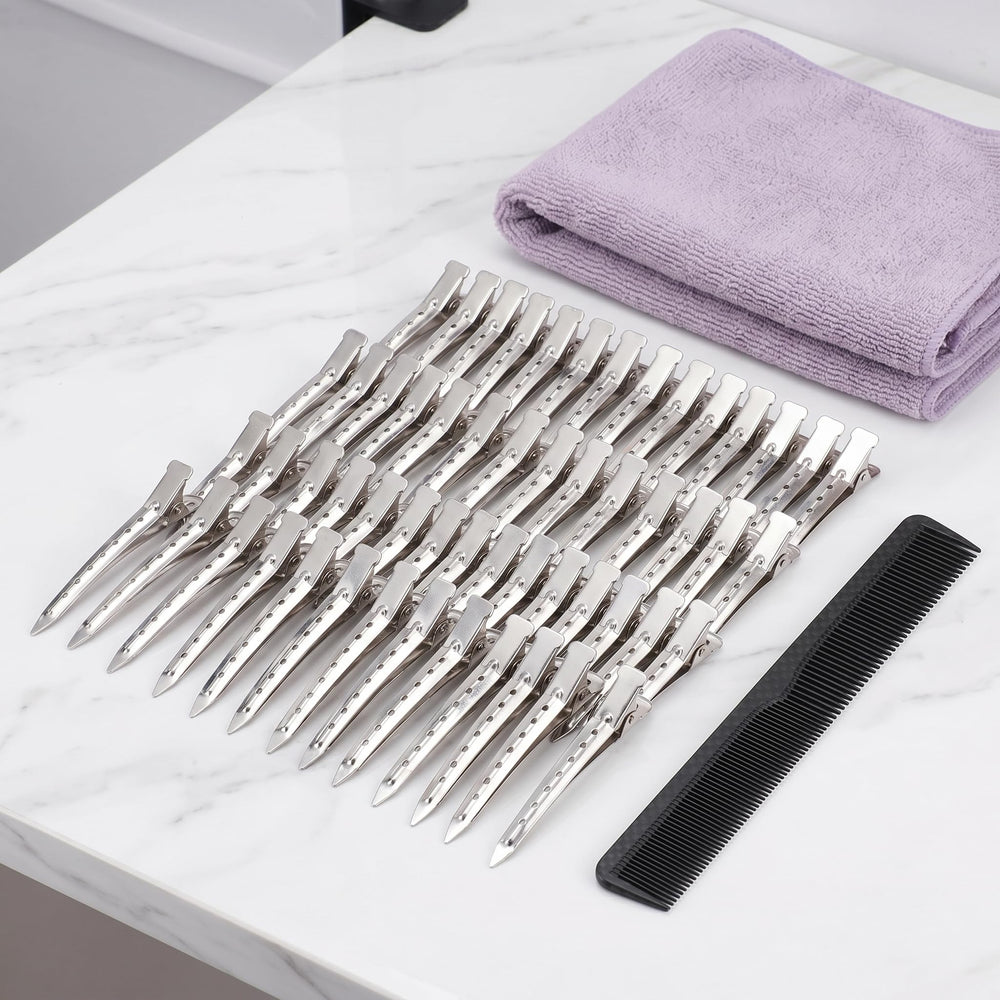Hedume clips used with bows to create DIY hair accessory ideas