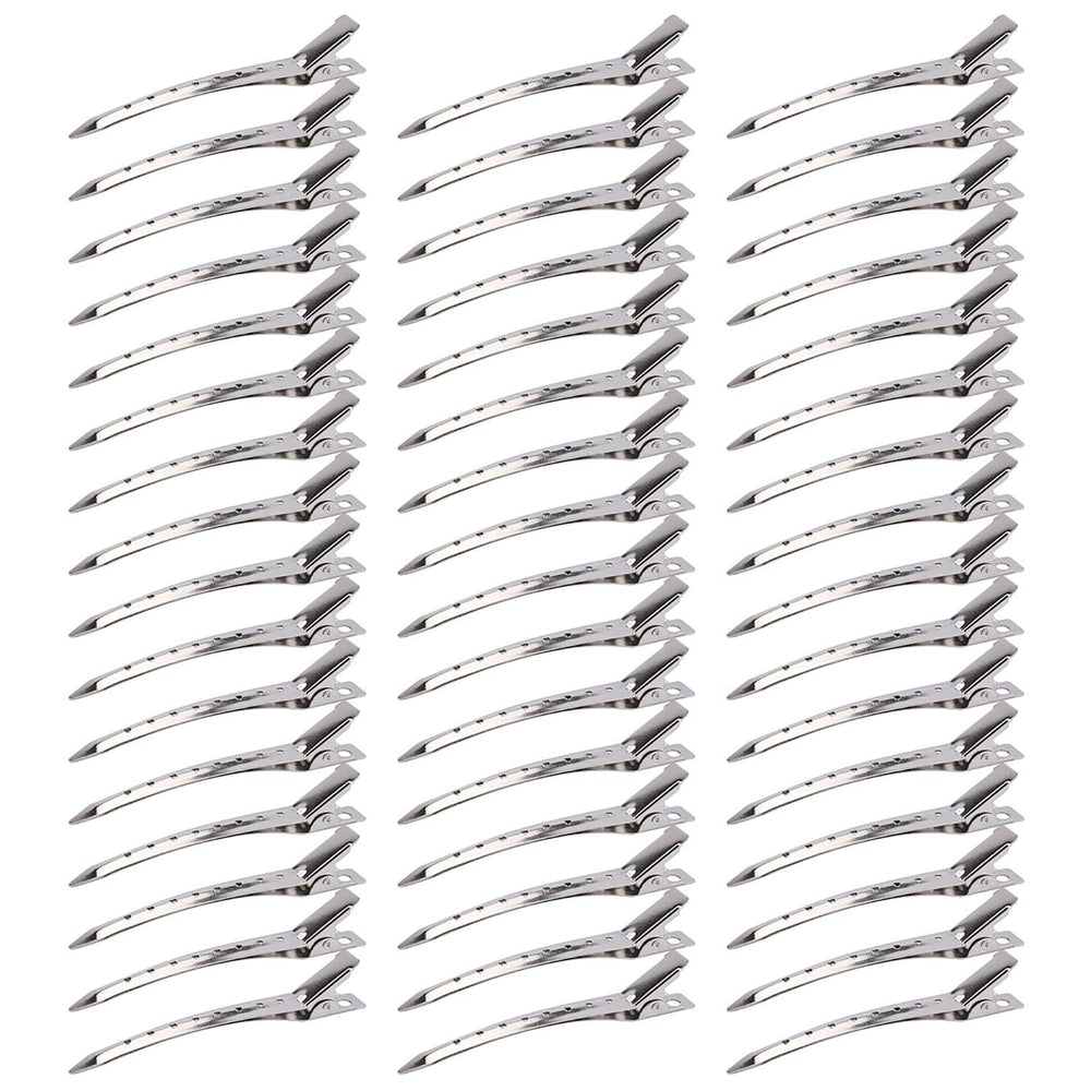 Hedume front pack of 200 duck bill clips showing bulk supply benefit