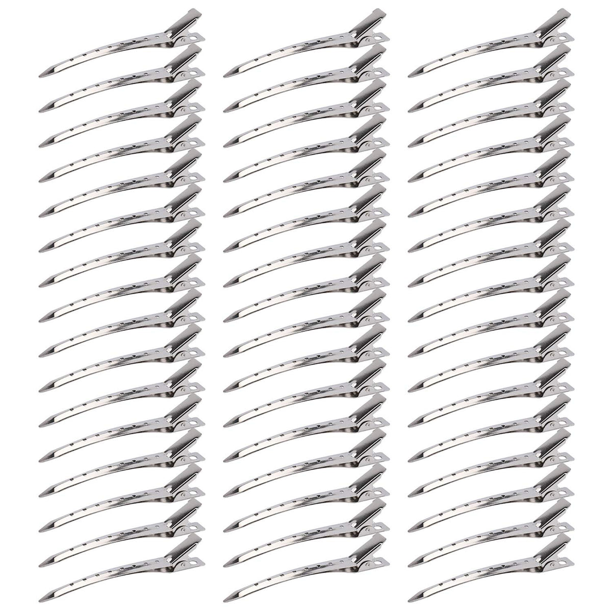 Hedume front pack of 200 duck bill clips showing bulk supply benefit