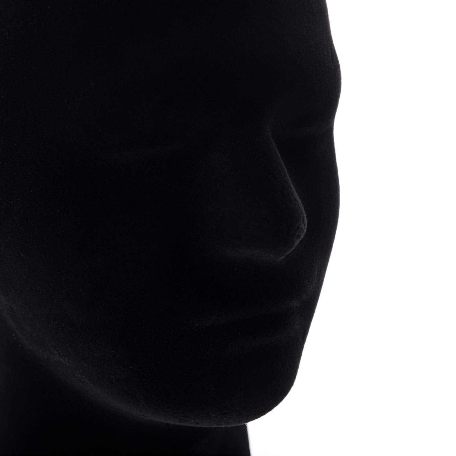 Hedume side profile detail showing facial contours for secure accessory fit