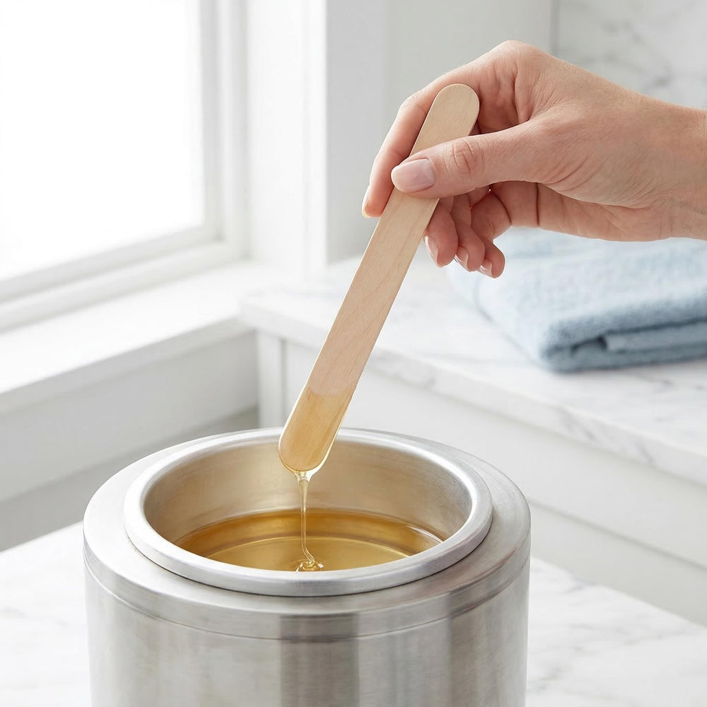 Hedume spatula flat edge detail enabling precise application