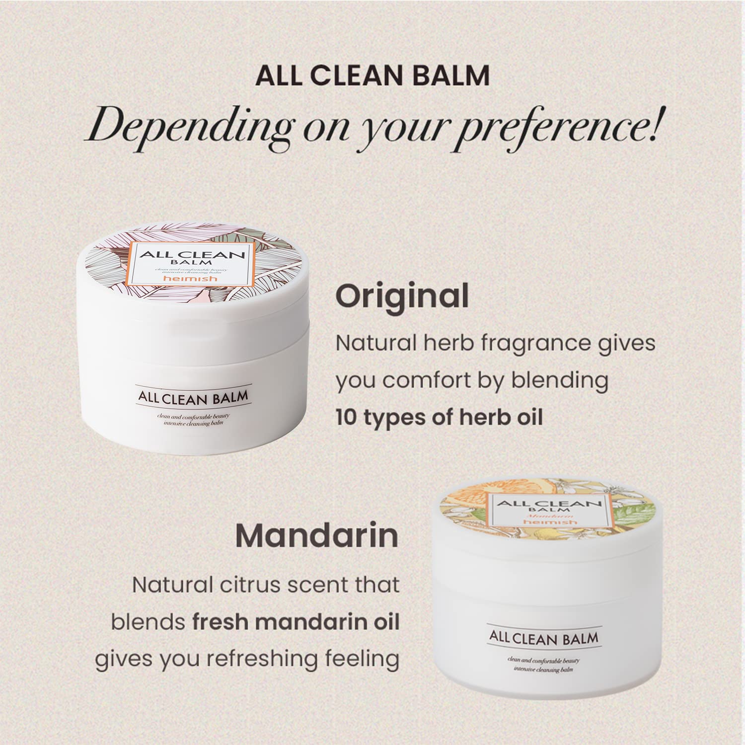 HEIMISH vegan and cruelty-free badge communicating ethical skincare benefits