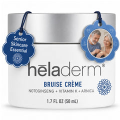 Heladerm jar front label showing product benefits and strength