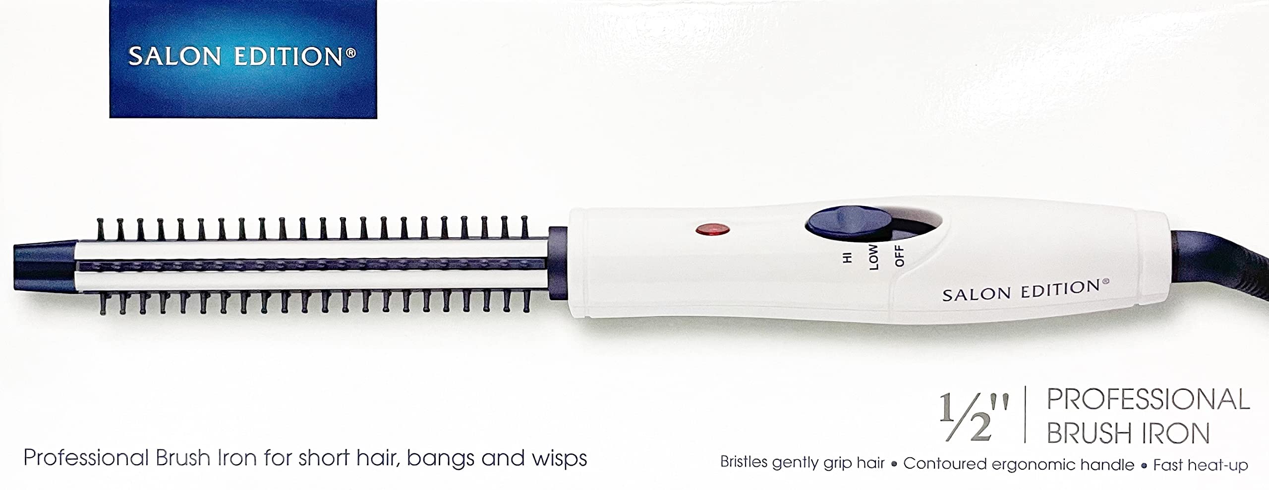 Helen of Troy bristle closeup with soft tips for gentle, snag-free styling