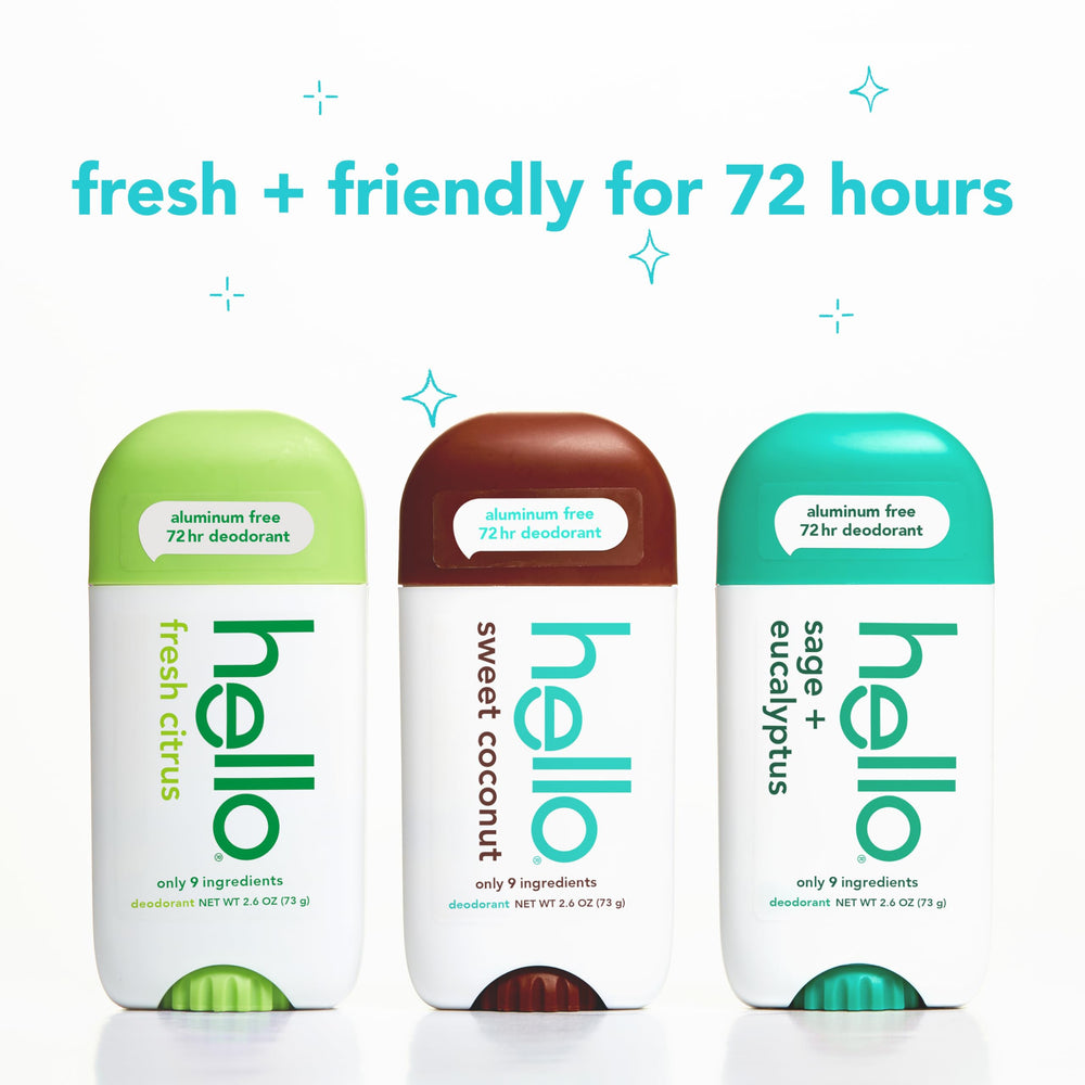 hello Sweet Coconut texture detail showing creamy finish and skin conditioning