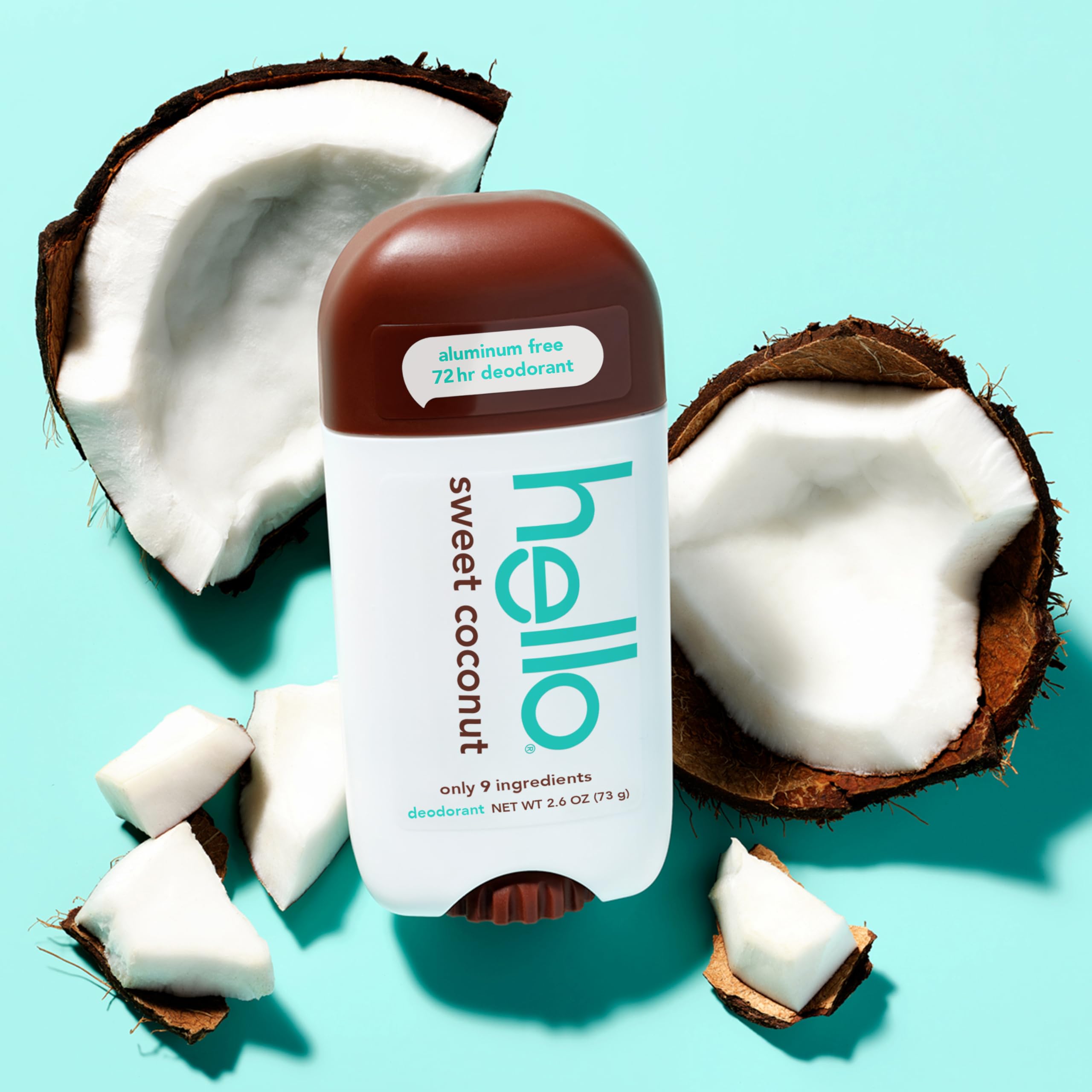 hello Sweet Coconut shea butter close-up showing moisturizing skin comfort
