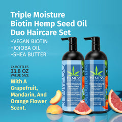 Hempz closeup of shampoo texture highlighting moisturizing feel