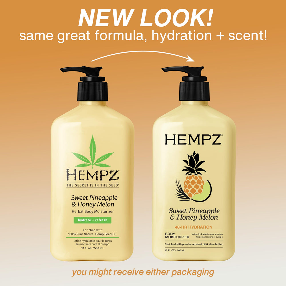 Hempz creamy lotion texture close-up showing smooth absorbent finish