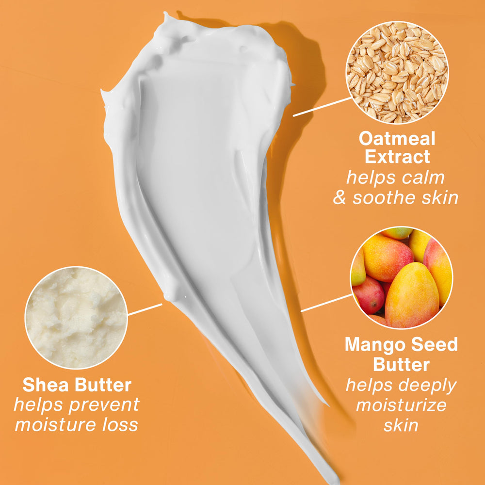 Hempz applied to elbow demonstrating targeted hydration and smoothing